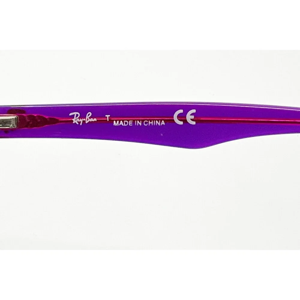 Ray-Ban Eyeglasses Kids Purple Pink RB 1555 3666 46-16-125